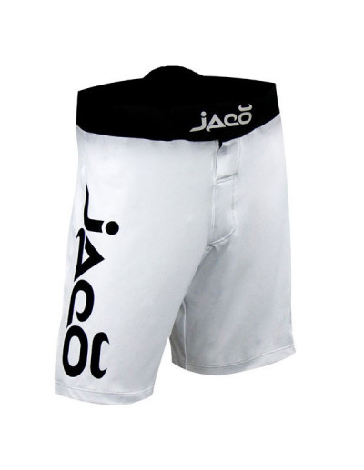 Jaco Resurgence MMA Fight Shorts White